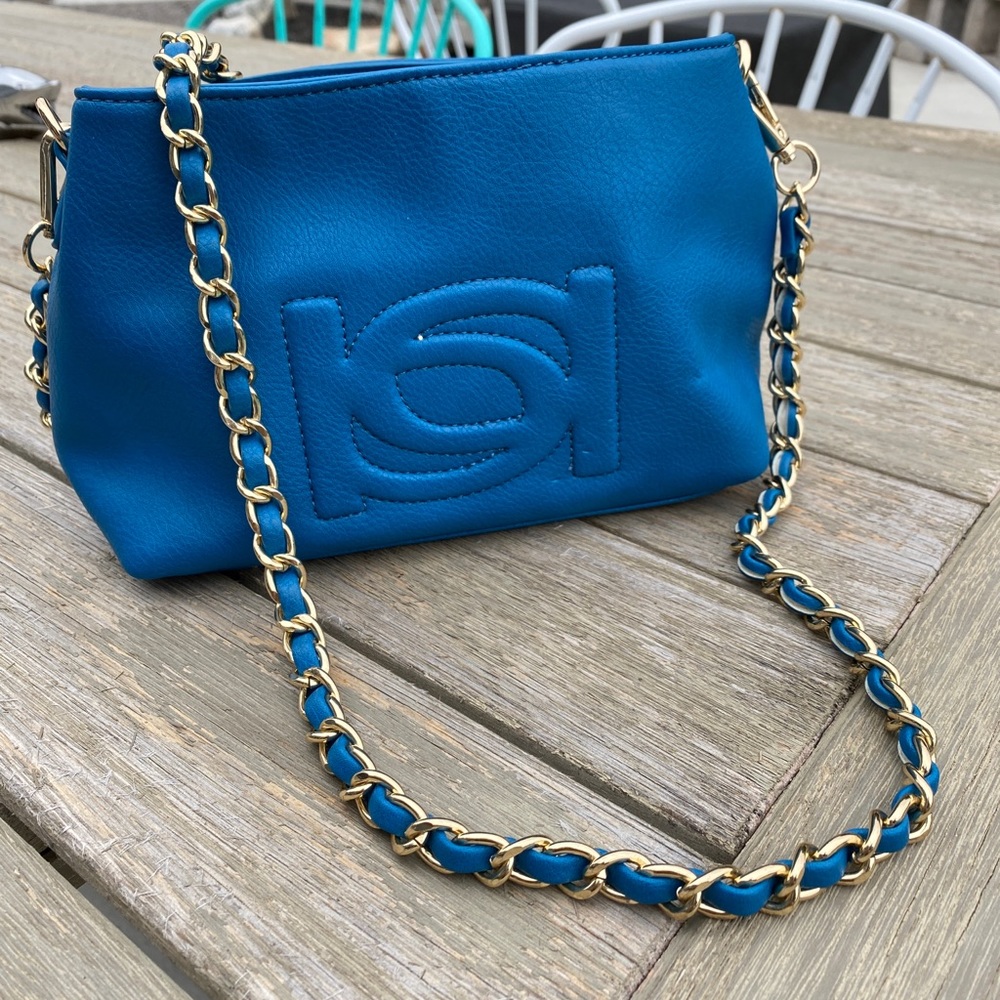 BEBE Blue Crossbody
